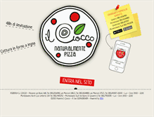 Tablet Screenshot of pizzeriailciocco.it